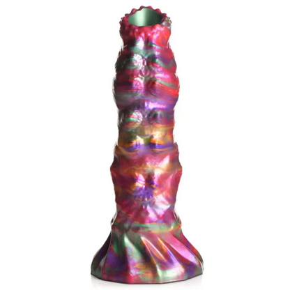 Multicolored object on a white background