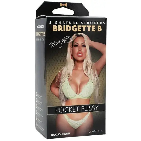 Doc Johnson Signature Strokers Bridgette B Pocket Pussy Male Masturbator UltraSkyn