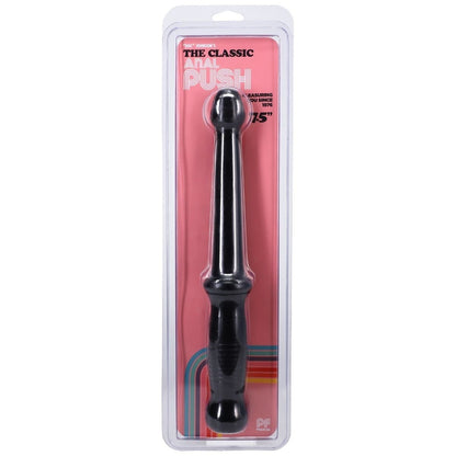 Doc Johnson Classic Anal Push 12.5 Inch Wand Dildo Flexible Probe Baton Handle
