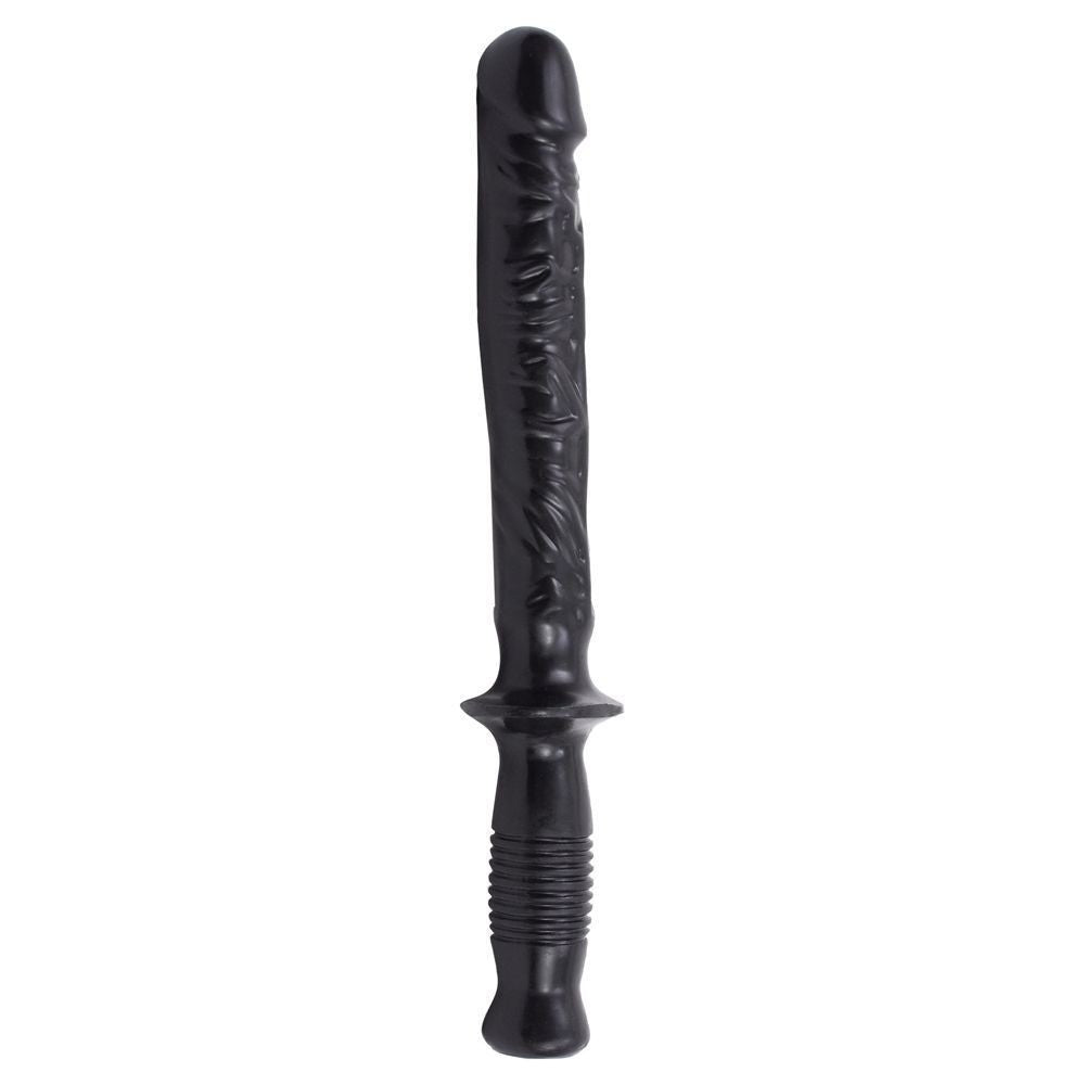 Doc Johnson Classic The Man Handler 10 Inch Veined Realistic Cock Dildo Handle