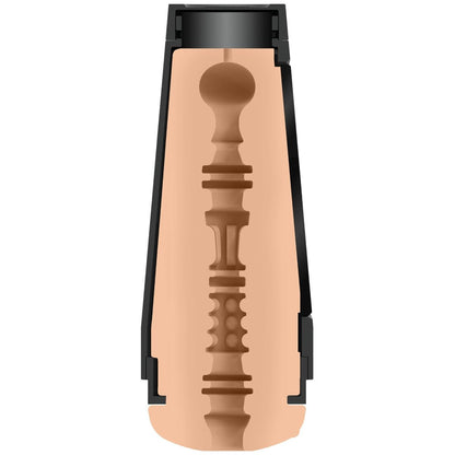 Masturbator in a black case on a white background