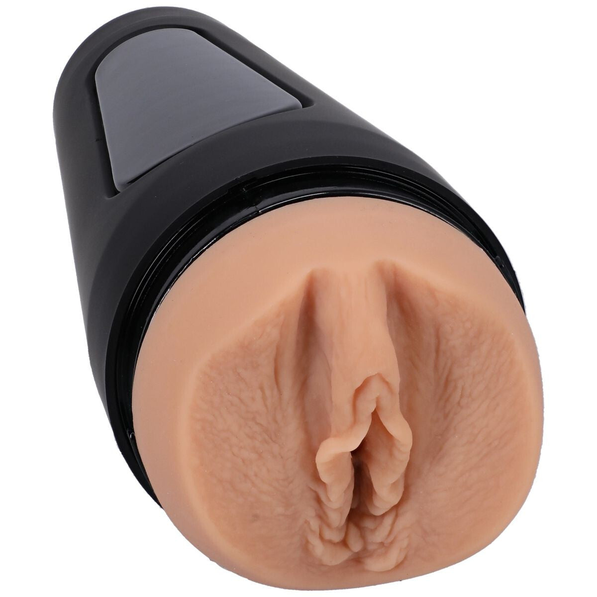 Male Masturbator vagina with a realistic texture on a white background