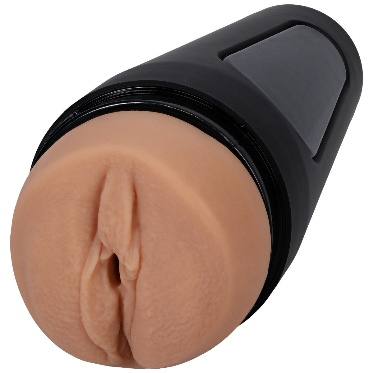 Vagina Masturbator product with a realistic design on a white background