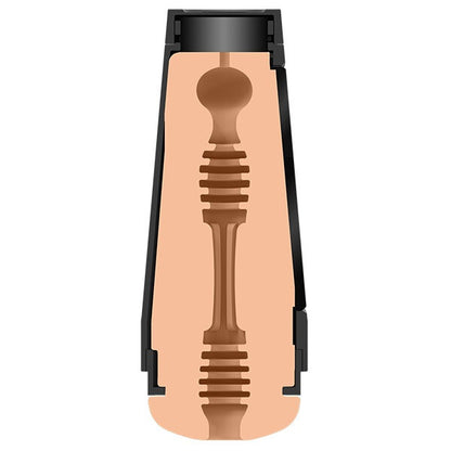 Masturbator internals on a white  background