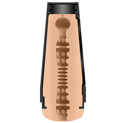 Masturbator with black case on a white background