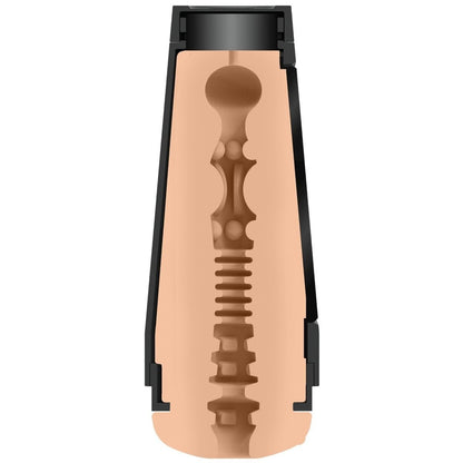 Masturbator with black case on a white background