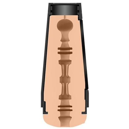 Masturbator with black case on a white background