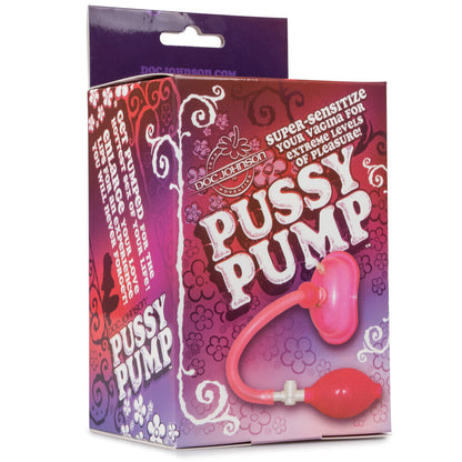 Doc Johnson Pussy Vagina Clitoris Labia Suction Pump Cup Pink