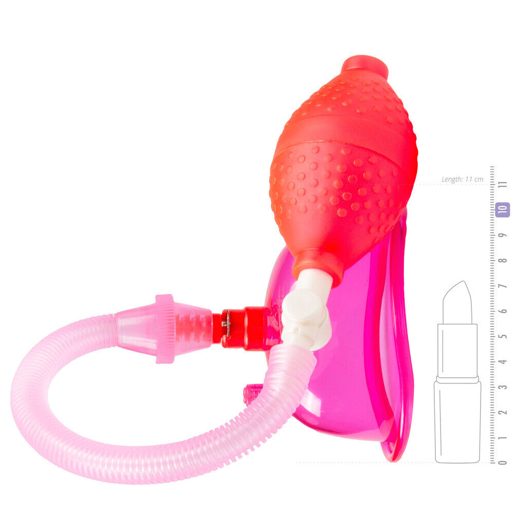 Doc Johnson Pussy Vagina Clitoris Labia Suction Pump Cup Pink