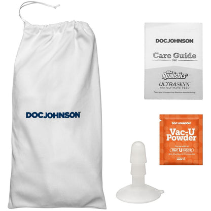 Doc Johnson Signature Cocks Mr Marcus Firmskyn Vac-U-Lock Suction Cup Dildo Dong
