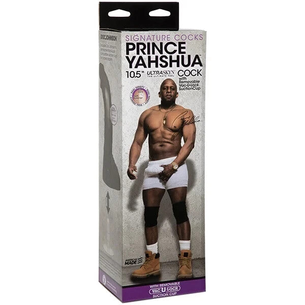 Doc Johnson Signature Cocks Prince Yahshua Ultraskyn Vac-U-Lock Dildo 10.5 Inch