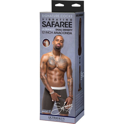 Safaree product packaging with a man on a white background