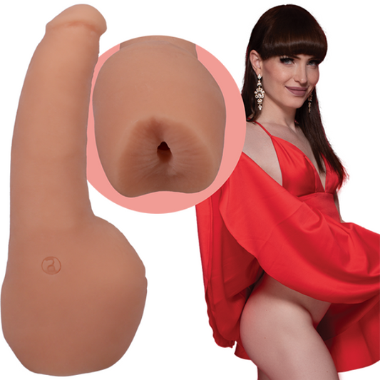 Doc Johnson Signature Cocks Transgirls Natalie Mars Ultraskyn Dildo Masturbator
