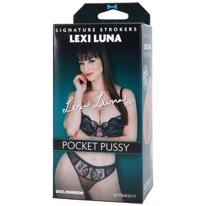 Lexi Luna pocket Pussy product packaging on a white background