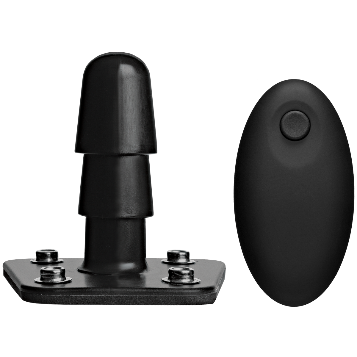 Doc Johnson Vibrating Dual Density Ultraskyn Dildo Set Vac-U-Lock Strap on Kit
