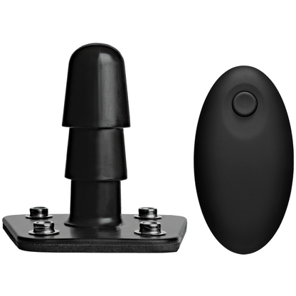 Doc Johnson Vibrating Dual Density Ultraskyn Dildo Set Vac-U-Lock Strap on Kit