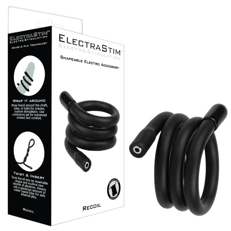 Electrastim Recoil Shapeable Electro Accessory Shape & Play E-Stim Electrode on a white background