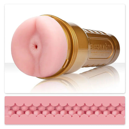 Fleshlight STU Stamina Training Unit Pink Butt Masturbator Textured Ass Stroker