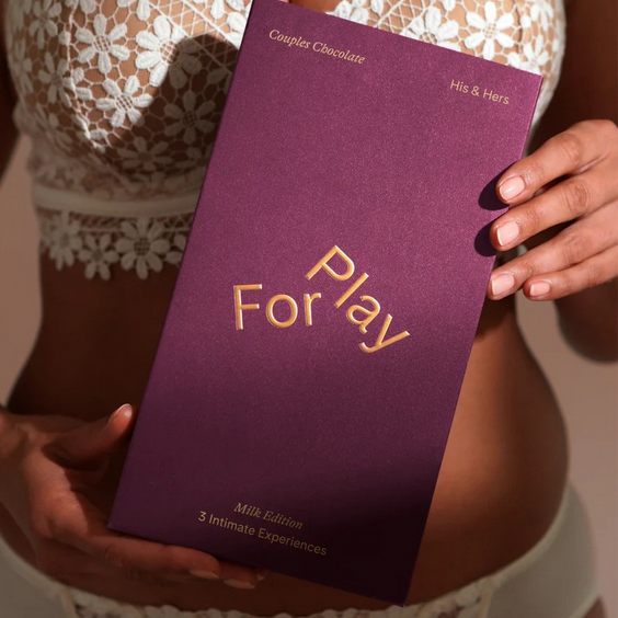 For Play His & Hers Couples Chocolate Aphrodisiac Libido Booster