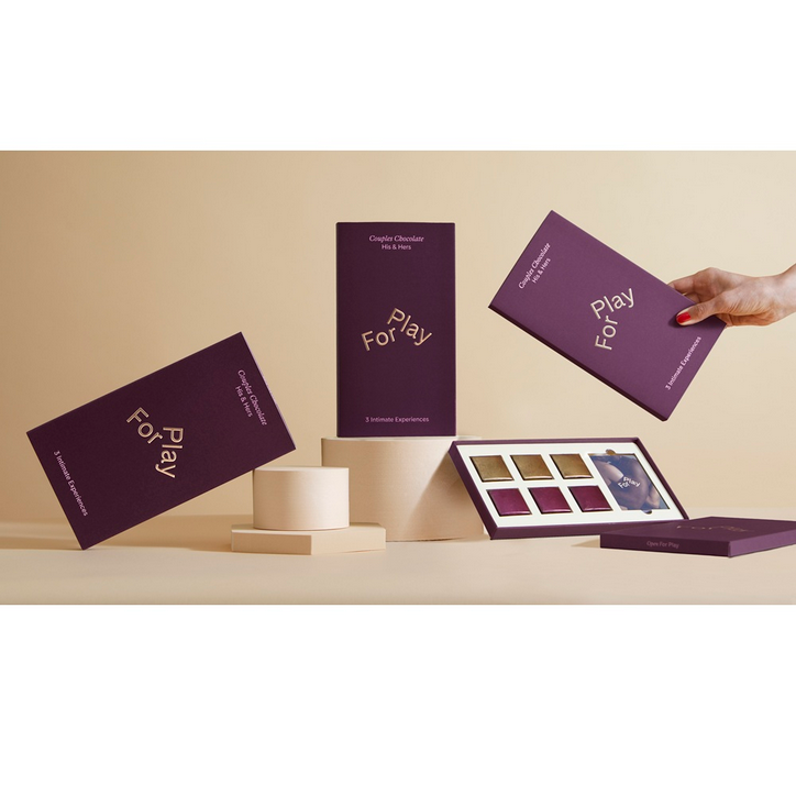 For Play His & Hers Couples Chocolate Aphrodisiac Libido Booster