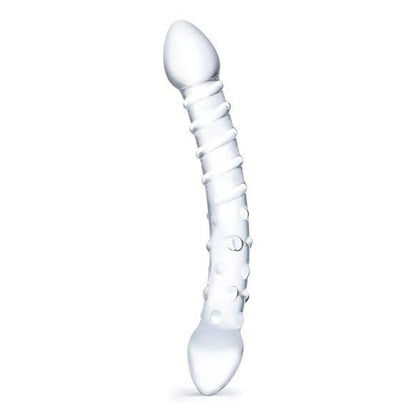 Gläs 10 Inch Double Trouble Dual Ended Handblown Glass Cock Dildo Anal Massager