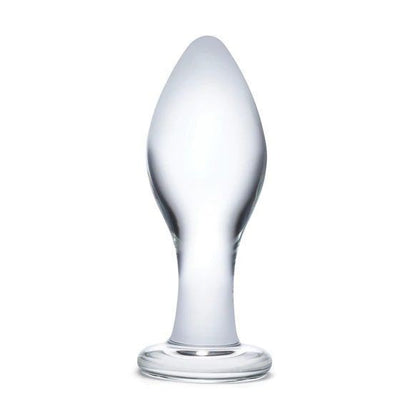 Gläs 4 Inch Classic Luxury Handblown Glass Anal Butt Plug Training Ass