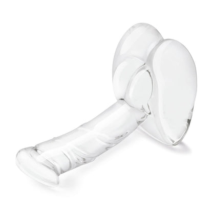 Gläs 7.5 Inch Rideable Standing Glass Cock Glass Dildo Stability Base Massager