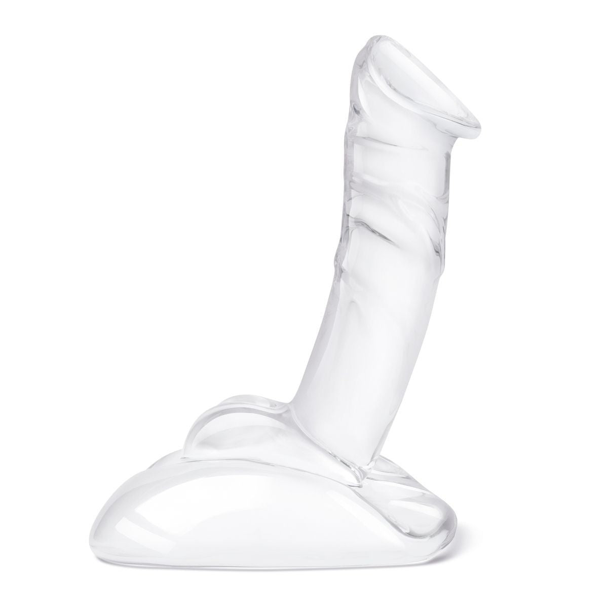 Gläs 7.5 Inch Rideable Standing Glass Cock Glass Dildo Stability Base Massager