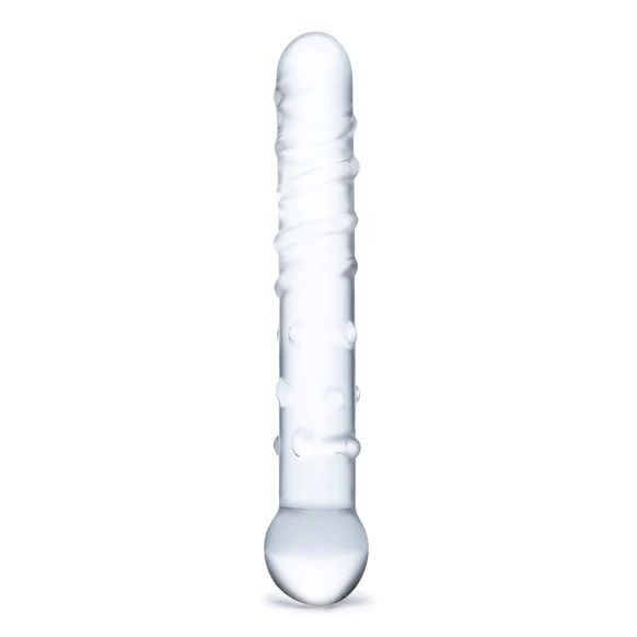 Gläs 7 Inch Callisto Double Dual Ended Handblown Glass Cock Dildo Anal Massager