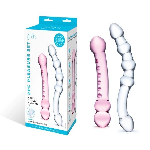 2-piece pleasure set with packaging on a white background
