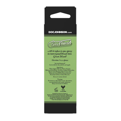 GoodHead product packaging with green label and black border on a white background