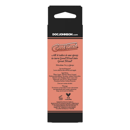 Product packaging with 'Doc Johnson' branding and text on a white background