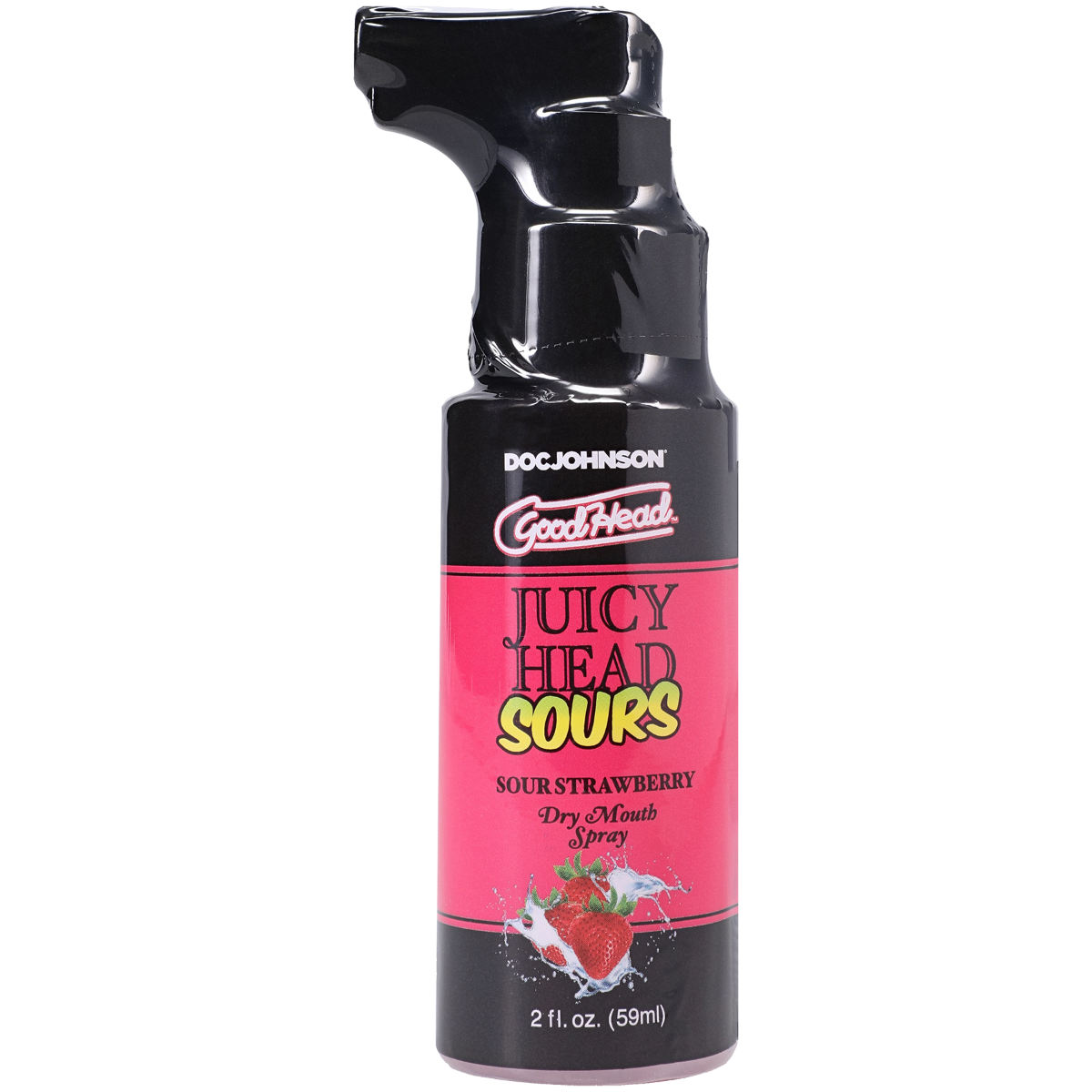 Goodhead Juicy Head Dry Mouth Blowjob Spray Sour Strawberry Flavoured Vegan Cruelty Free