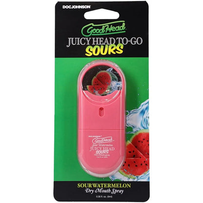 Goodhead Juicy Head Dry Mouth Blowjob Spray To-Go Sour Flavoured Cruelty Free Sour Watermelon