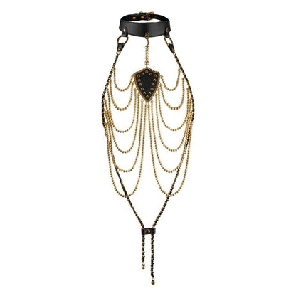 Guilty Pleasure Allure Pearl Pleasure Collar Harness BDSM Bondage Fetish Vegan