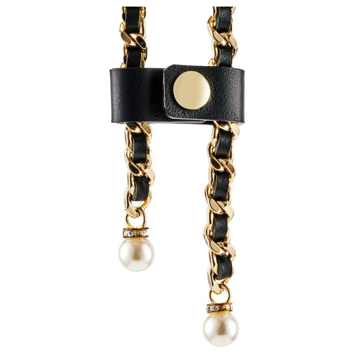 Guilty Pleasure Allure Pearl Pleasure Collar Harness BDSM Bondage Fetish Vegan
