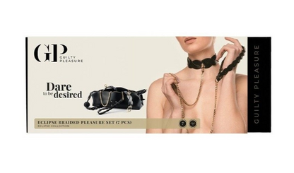Guilty Pleasure Eclipse Braided Pleasure Set BDSM Sexy Bondage Kit Fetish Vegan