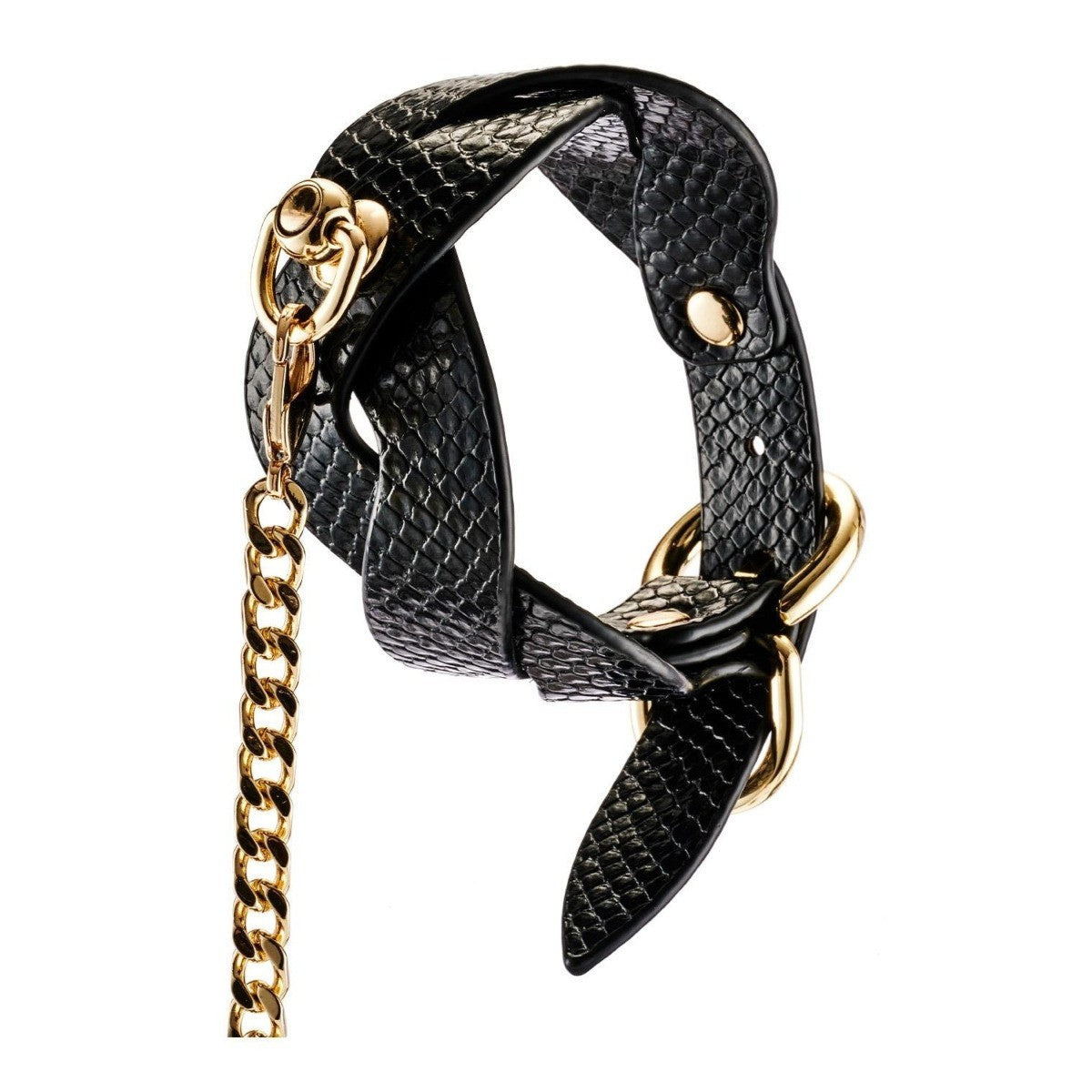 Guilty Pleasure Eclipse Lunar Braided Leash and Collar BDSM Bondage Fetish Vegan