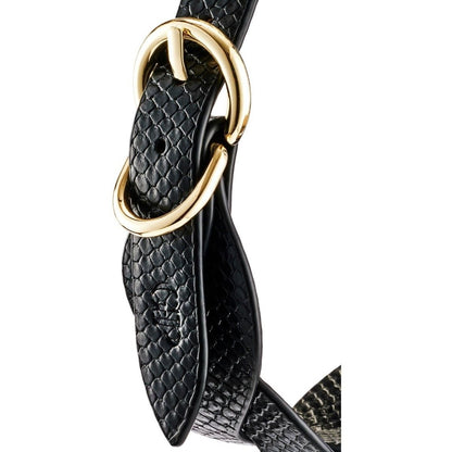 Guilty Pleasure Eclipse Lunar Braided Leash and Collar BDSM Bondage Fetish Vegan