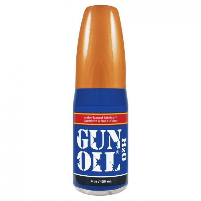 Bottle of Gun Oil on a white background