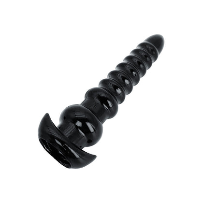 Hidden Desire Extreme Anal Drill XXL 13 Inch Dildo Ribbed Butt Probe BDSM Fetish