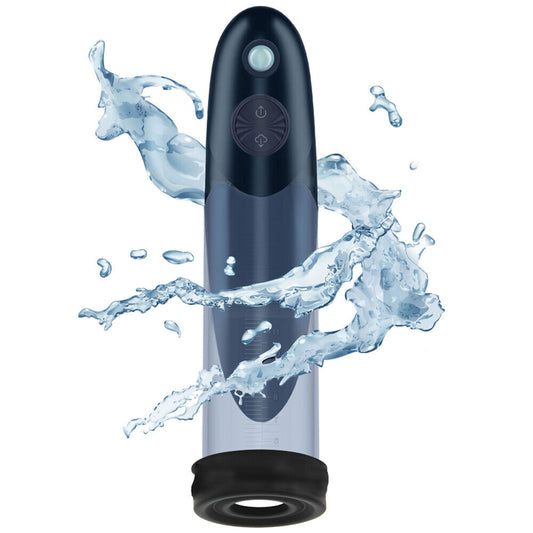 Hidden Desire Fusion X Aqua Automatic Water Penis Pump Silicone Cock Enlarger ED