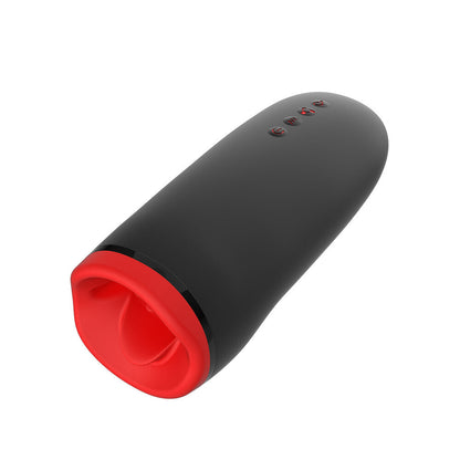 Hidden Desire Fusion X Beaded Tongue Heated Male Blowjob Masturbator Stroker