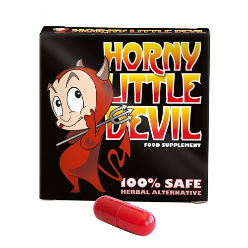 Horny Little Devil Male Herbal Supplement Stimulant Libido Stamina Booster 1 Cap