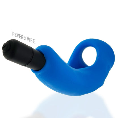 Blue and black Reverb Vibe product on a white background