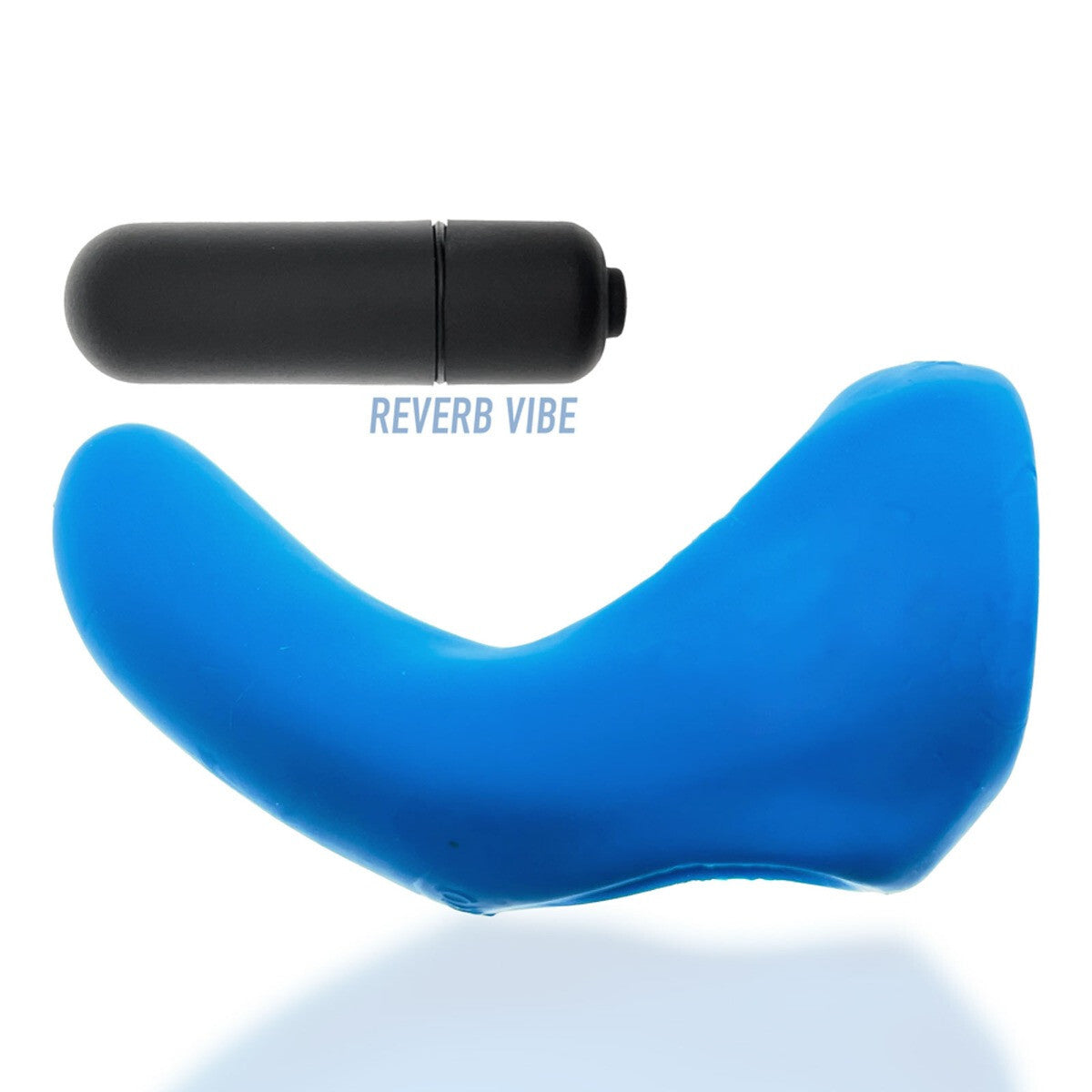 Blue and black Reverb Vibe product on a white background