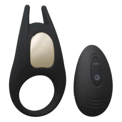 INTY Toys Crave Remote Control Couples Vibrating Cock Ring Silicone Massager