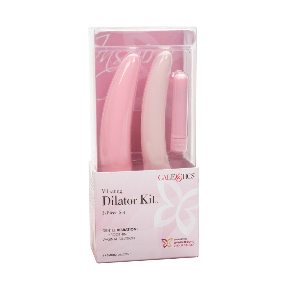 Calexotics Vibrating Dilator Kit packaging on a white background