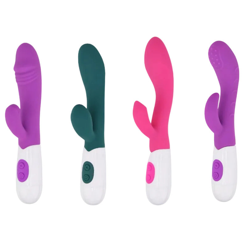 Jessica Rabbit Textured G-Spot Slimline Clitoral Wand Vibrator 10 Speed Massager