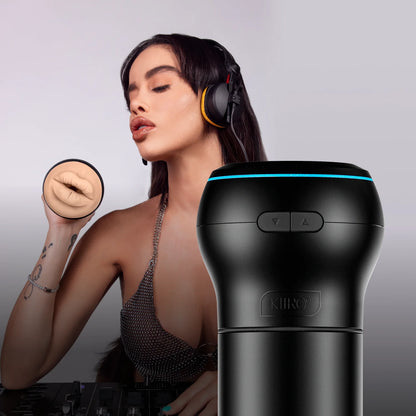 Kiiroo Combo Interactive Powerblow Victoria June Male Masturbator Sucker Stroker